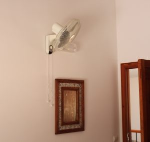 ventilador en cada habitación