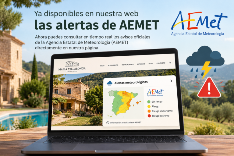 alertas AEMET masia villalonga